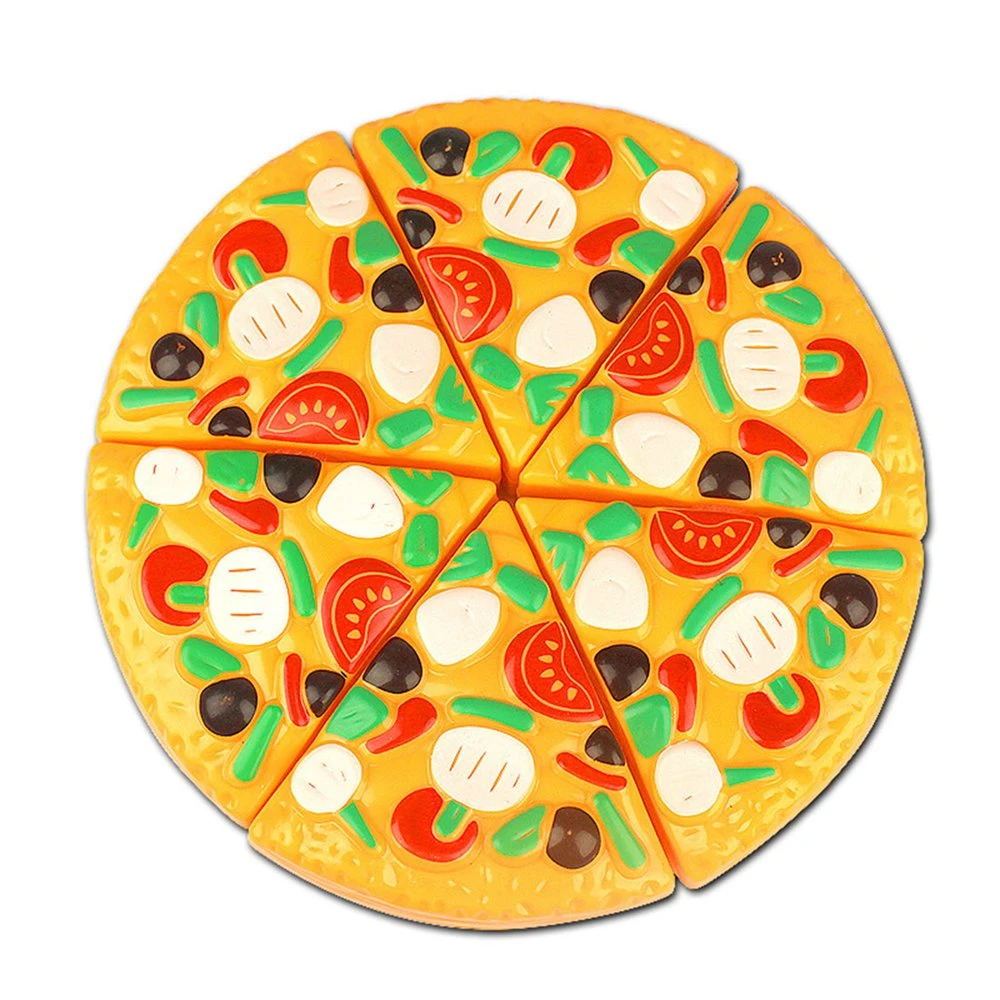 6ピース セットカッティングプラスチックピザおもちゃ食品キッチンふりプレイ玩具早期開発と教育おもちゃ子供 Pizza Toy Pretend Play Toysplastic Pizza Toy Aliexpress