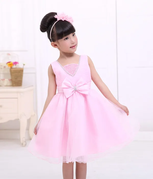 Casual dress cute little girl little girl evening dress cake dress tutu