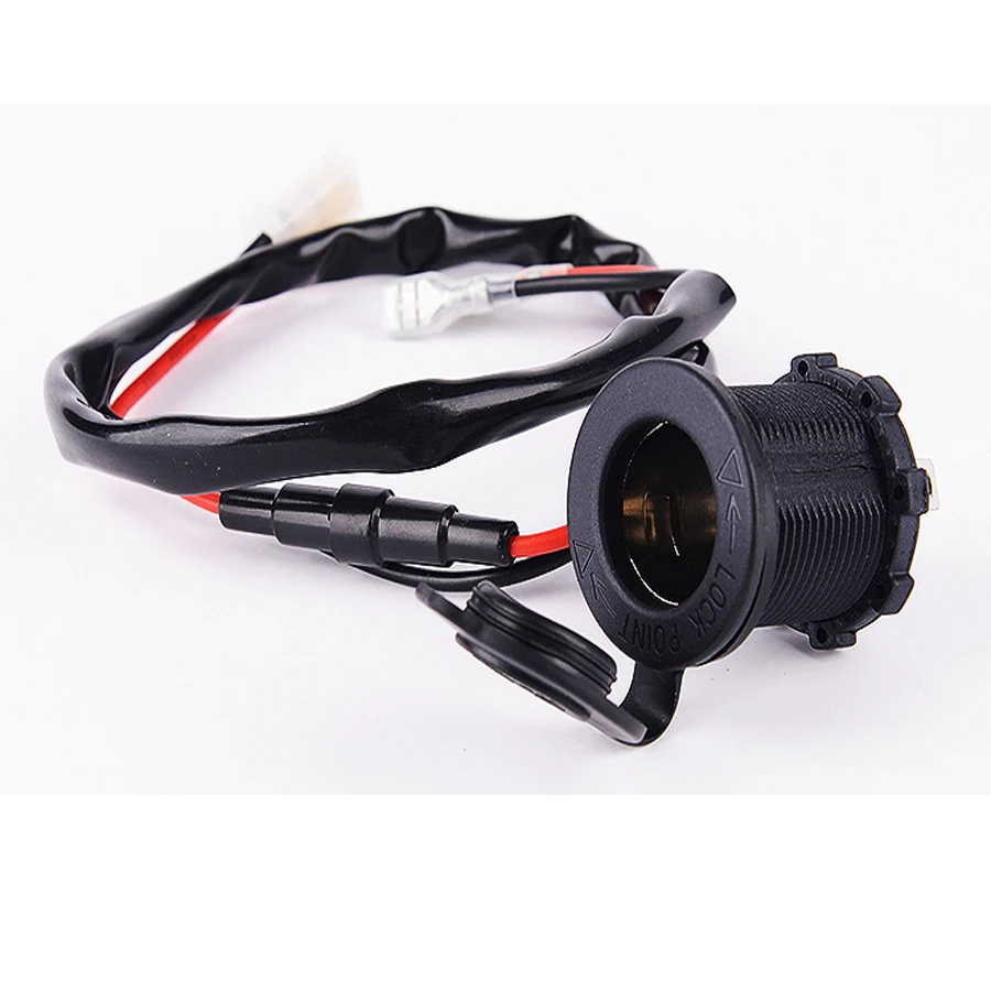 24V 12V Car Cigarette Lighter Socket Power Adapter Waterproof