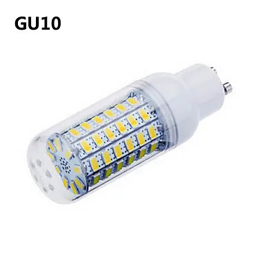 Светодиодный шар лампы HRSOD E14/GU10/G9/B22/E26/E27 15 W 69 SMD 5730 1500 LM теплый белый/холодный белый, тип «Кукуруза»(110 V/220 V