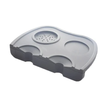 

SZS Hot New Silicone Espresso Coffee Tamper-Proof Pad Coffee Black Barista Pad Pod Tool Flat Base Coffee Anti-Mite Pad