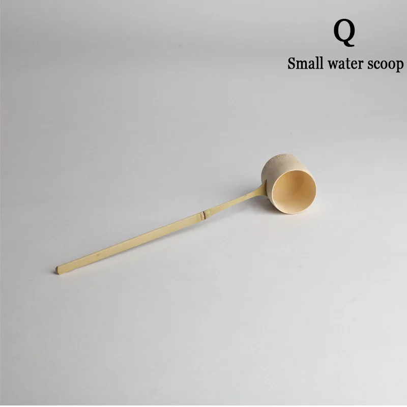 Бамбуковый венчик для чая Матча точка зеленый чай порошок прибор соответствующий инструмент - Color: Q