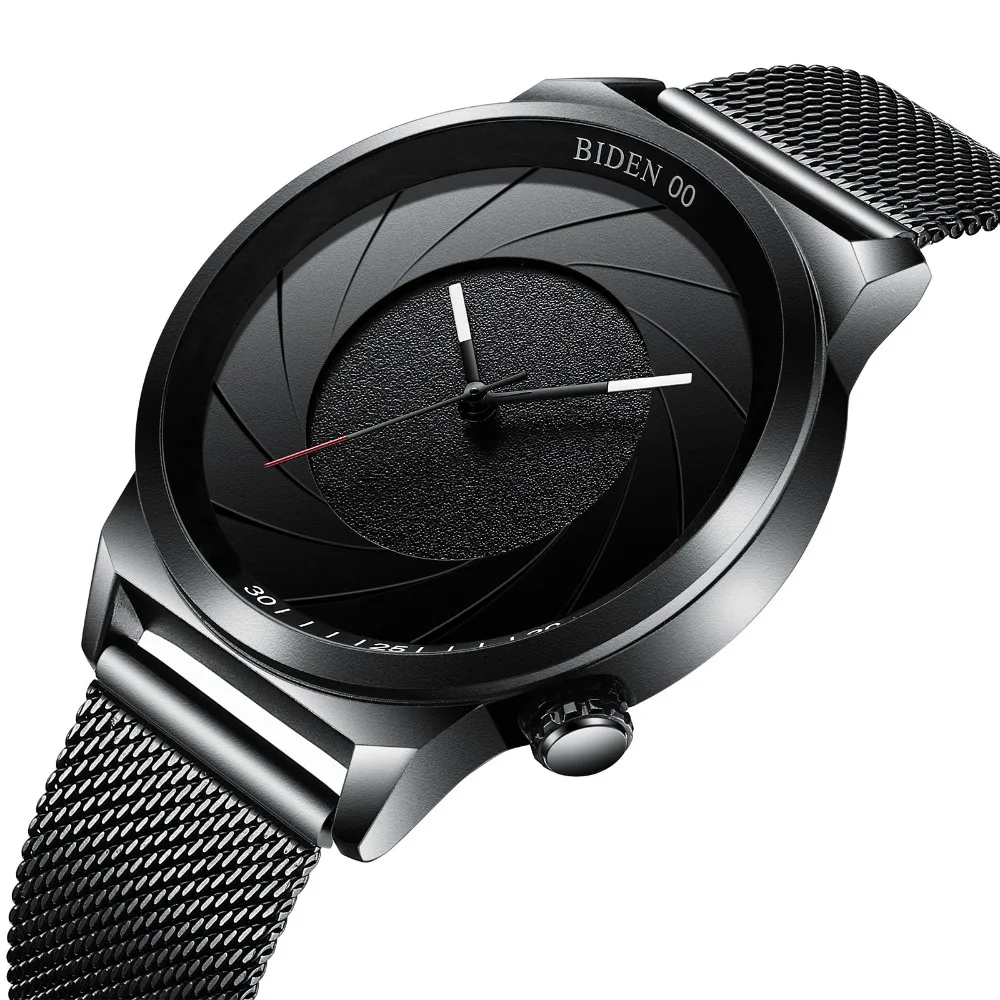 man watches men watch waterproof BIDEN brand black male clocks mens simple wristwatches quartz stainless steel men's watch man watches men watch waterproof BIDEN brand black male clocks mens simple wristwatches quartz stainless steel men's watch