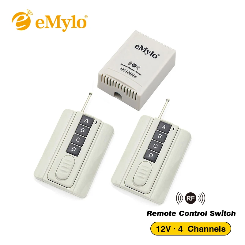 EMylo DC 12 В RF смарт переключатель беспроводной пульт дистанционного управления