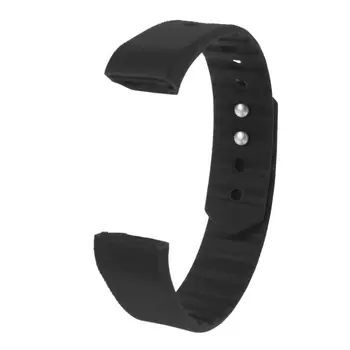 

Silicone Watchband Buckle Strap Replacement For ID 115 Smart Watch Bracelet
