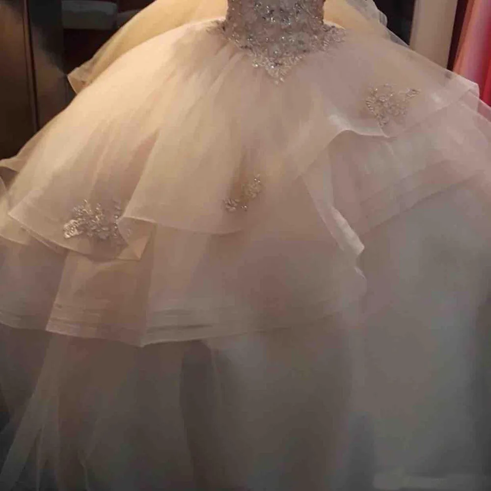 Розовые платья Quinceanera с открытыми плечами кружево кристаллами Принцесса бальное платье для выпускного вечера сладкий 16 платья женщин Vestidos De 15 Anos