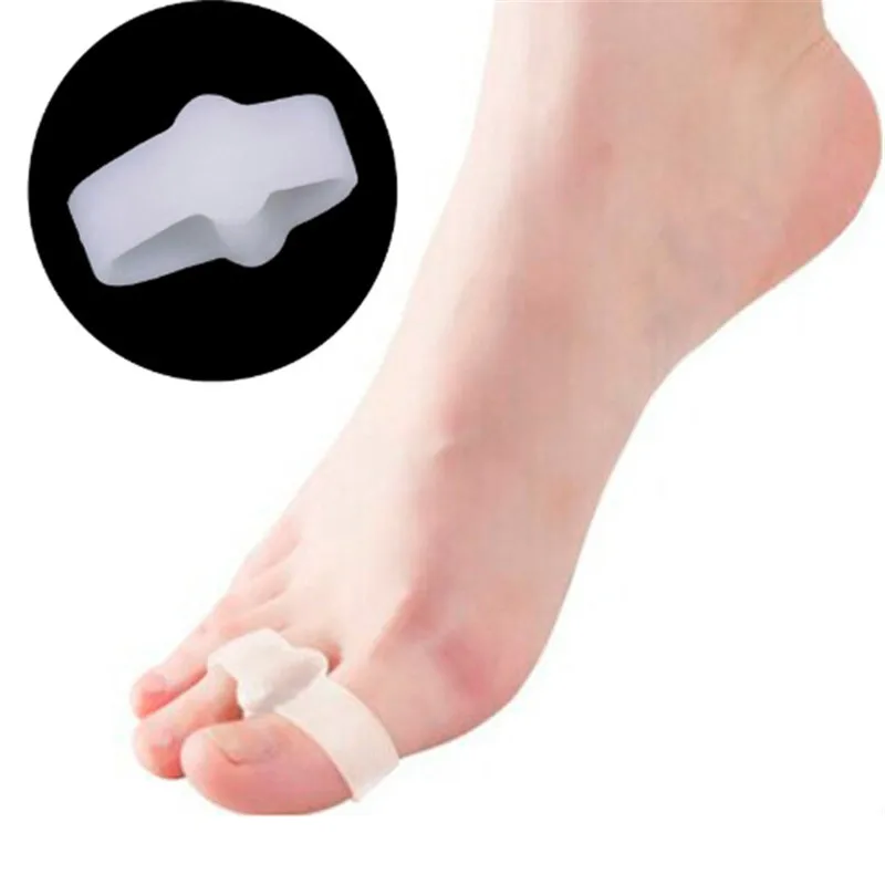 

Foot Pain Relief Gel Pillow Hallux Valgus Pro Toe Separators Alignment Silicone Insoles Bunion 2pcs=1pair