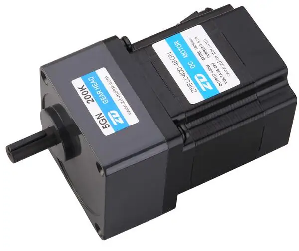 

400W 4 pcs different gear motor and 4 pcs matched driver brushless motors with gearbox 24v dc gear BLDC motors