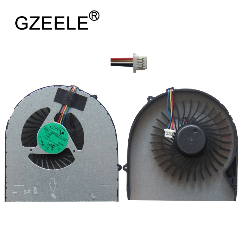 Gzeele new laptop cpu تبريد مروحة تبريد صالح لينوفو ينوفو B575E b570 b575 v570 z570 z575 V570A B570E المشجعين 5 فولت 0.45A برودة
