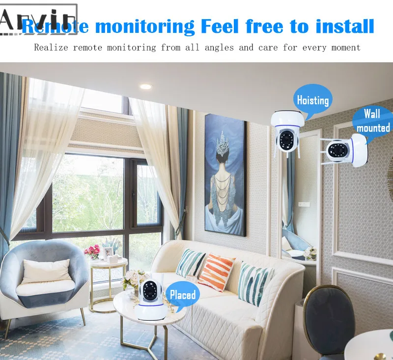 Câmeras de Vigilância Segurança sem Fio Câmera em Casa Camaras de Vigilância com Wifi Nuvem Câmera Wifi Cctv Ptz P5070 Hd1080p ip 5 casa ptz camaras de vigilância com wifi p5070