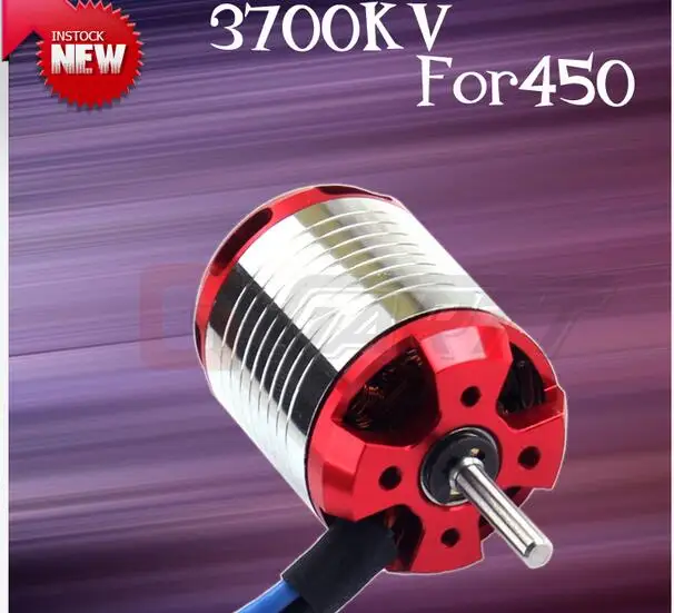 3700KV 330w 450 brushless motor for remote control aircraft