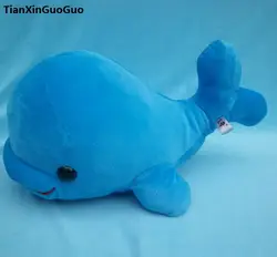 Новое поступление около 29 см синий кит плюшевые игрушки мультфильм dolphion Мягкая кукла подарок на день рождения S0061