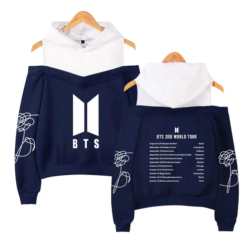 2019 BTS Idol альбом Love Yourself ответ Модные женские Bangtan мальчики с капюшоном открытыми