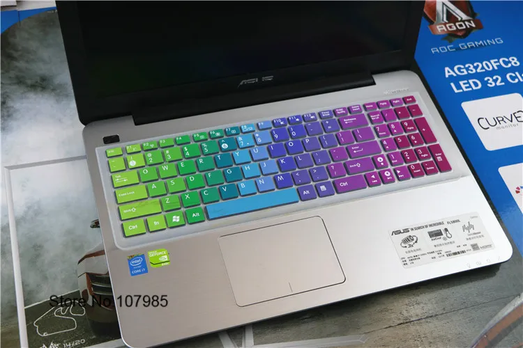 17 дюймов Защитная крышка для клавиатуры ноутбука 3 дюйма ASUS VivoBook Pro N750 N750JV N750jk N751j
