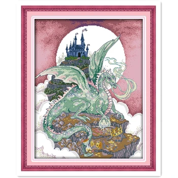 

Dragon Counted 11CT Pattern on the canvas DIY DMC 14CT Cross Stitch kits,needlework embroidery for Sets,DIY Crafts Home Decor