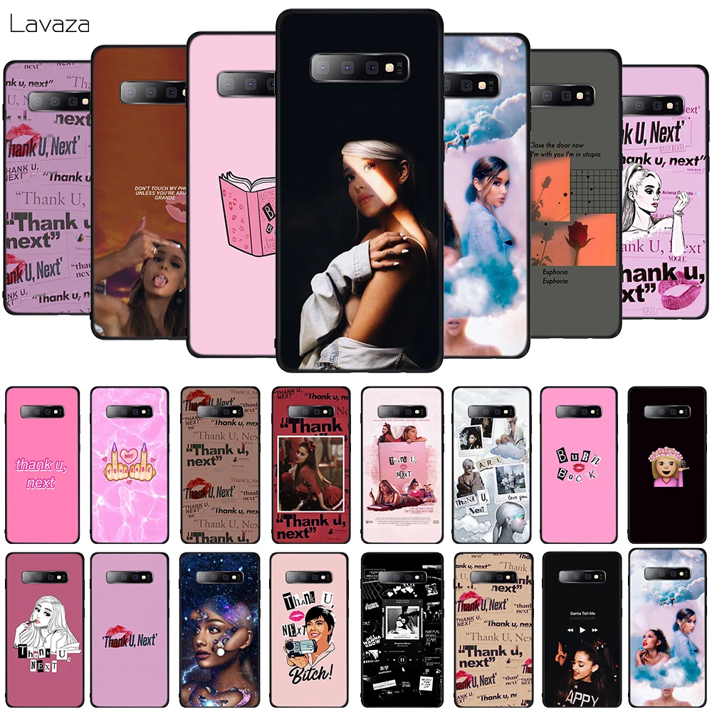 Lavaza Ariana Grande Thank U Next Soft TPU Phone Case for Samsung Galaxy A10 A30 A40 A50 A70 M10 M20 M30 Silicone Cover | Мобильные
