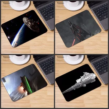 

Yuzuoan Natural Rubber Star War Computer Gaming keyboard Mouse Pad Print NO Locking Edge Small Mousepad for Cs Go MauseMat