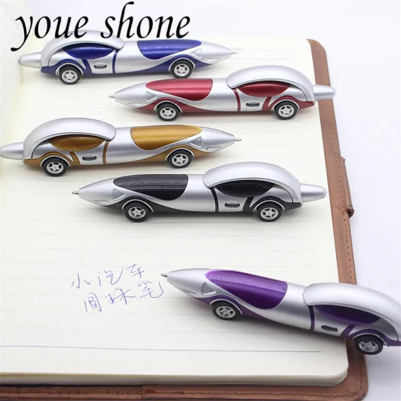 1 шт/0,7 мм Милая Автомобильная модельная Поворотная шариковая ручка, канцелярские товары, модная детская Шариковая ручка для мужчин и женщин, автомобильная подарочная ручка