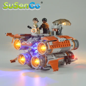 

SuSenGo LED Light Kit Only For Star War 75178 The Jakku Quad Jumper Lighting Set Compatible With 05111 NO Blocks Model