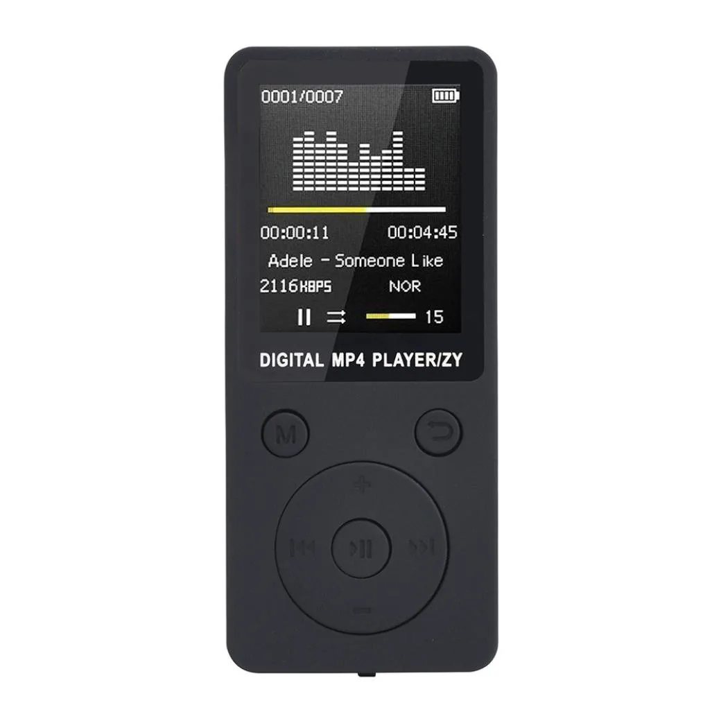 Новая мода музыкальный медиаплеер Поддержка гарнитуры и 32 Гб микро TF карты клип USB мини Mp3