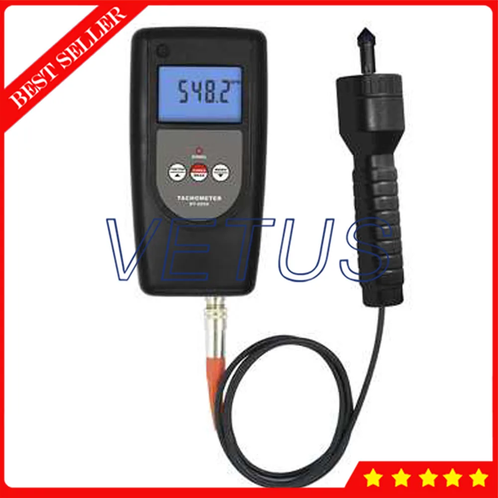 

DT-2859 Tachometer For Rotative velocity Surface speed and Frequency of motor Multifunctional Digital display Tachometer