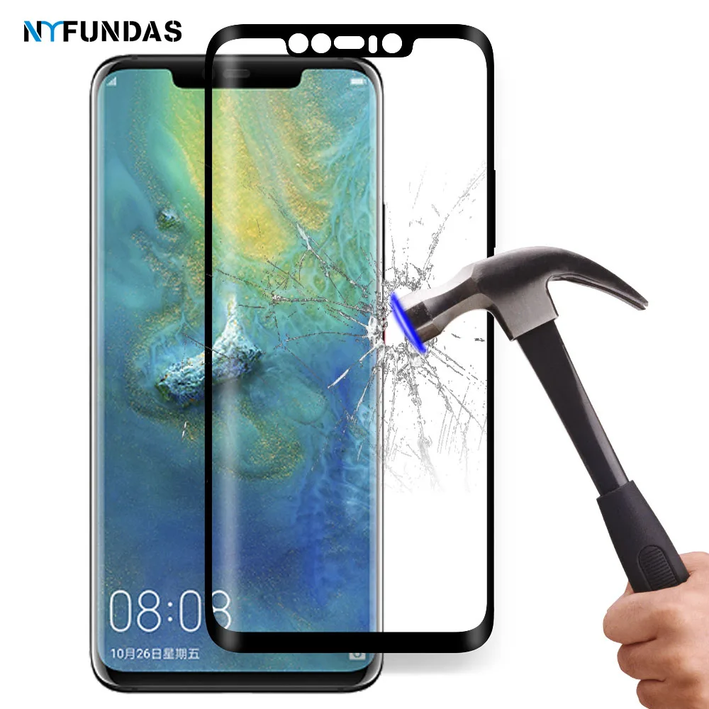 NYFundas 9H Защитное стекло для экрана Huawei Mate20 Lite Pro 3D полное покрытие закаленное