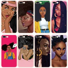 Черный женский художественный чехол для iPhone XR XS Max X, чехол для iPhone 11 Pro Max, чехол для iPhone 7, 8, 6, 6S Plus, 5, 5S, SE, Fundas