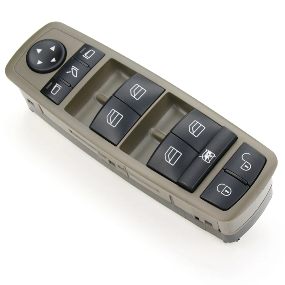 Мощность окно переключатель для Mercedes-Benz W169-Klasse W245 B-Klasse OE A1698206710 1698206710 коричневый цвет