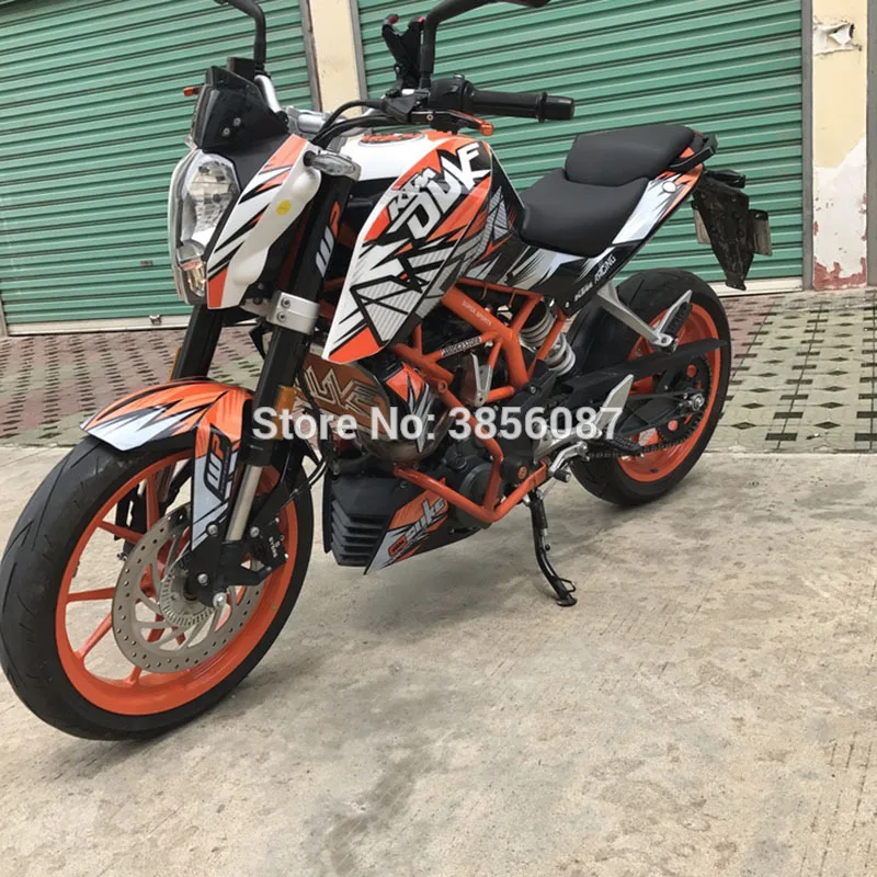 car modified decal sticker For KTM DUKE 