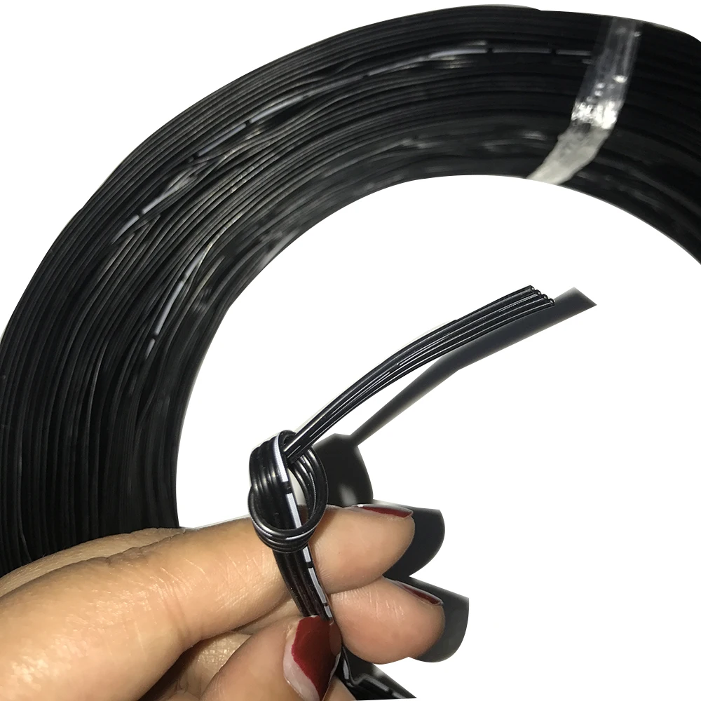 

10Meters 28AWG Silicone Cable 2P 3P 4P 5P 6P Power Cable Multi-core Cable High Temperature Parallel Wire Ultra-soft Test Cable