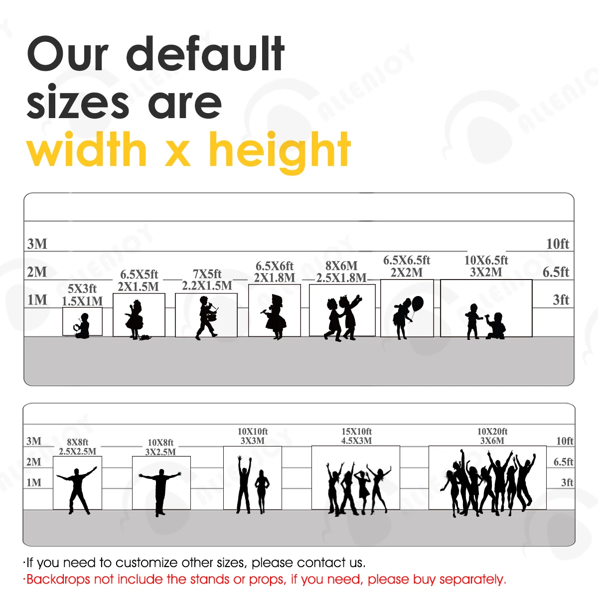 Allenjoy винтажный хмурый замок с мостом горный дым Фотофон украшения для домашней