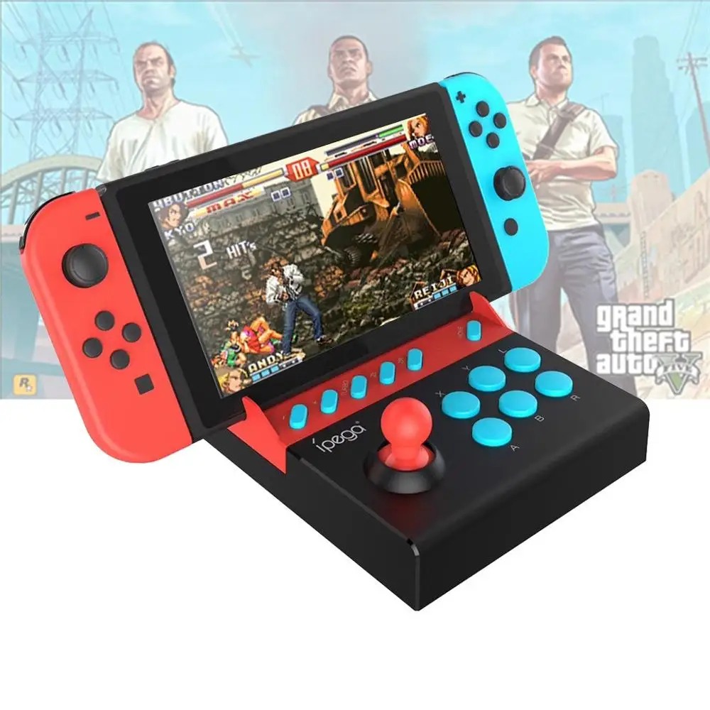 

For Nintend Switch Arcade Joystick PG-9136 USB Fight Stick Controller For Single Rocker Control Type Gameing Gamer Accessories