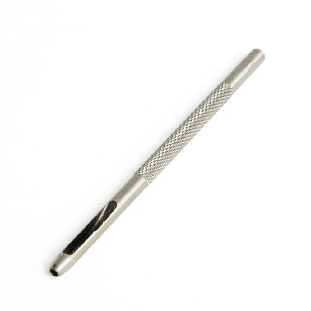 

1pcs 2mm diameter punching leather steel hollow belt punch hole DIY tool