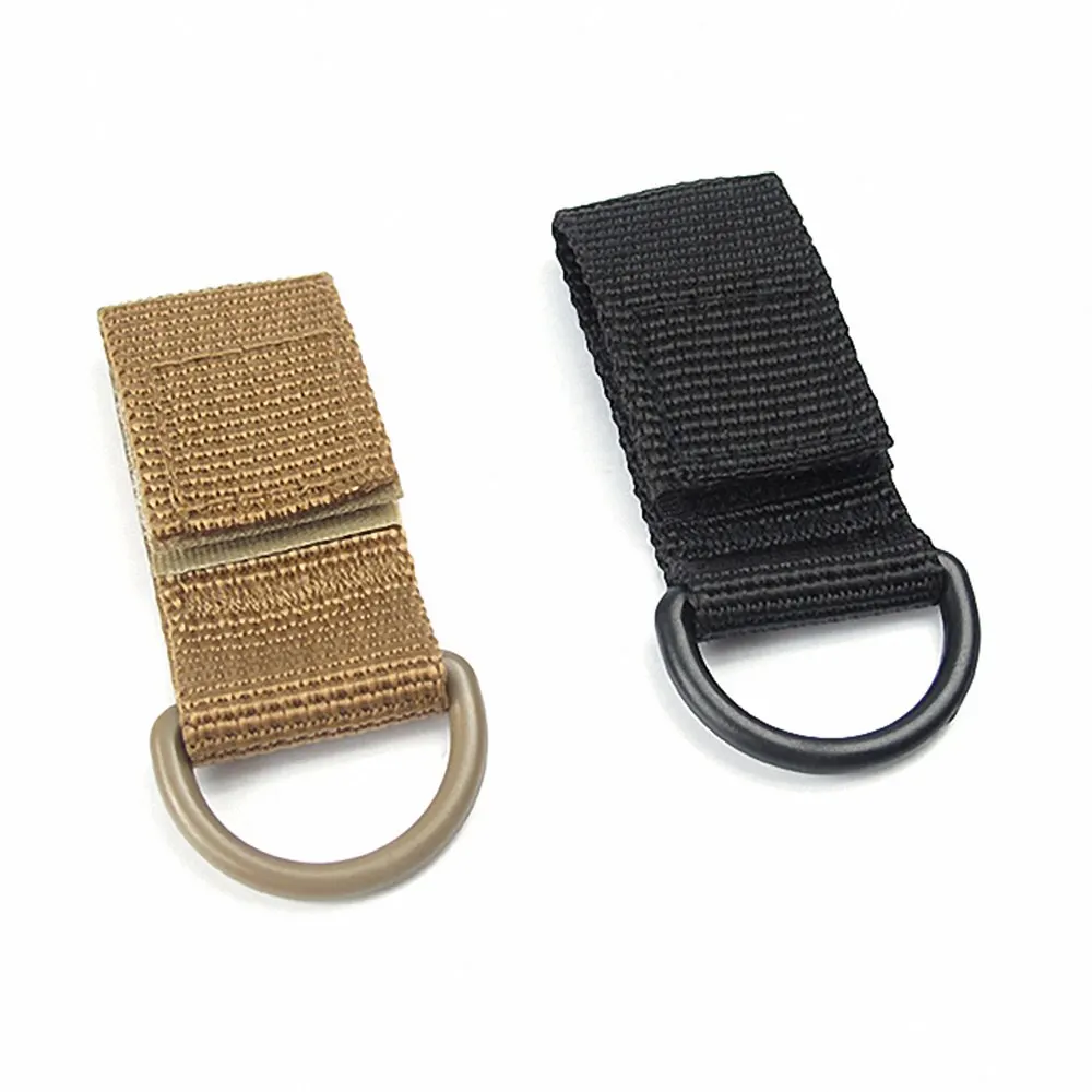 

Portable Outdoor Hiking Webbing Belt Release Buckles Backpack Belt Bag Strap Camping Keychain Buckle Hook Clasp Carabiners