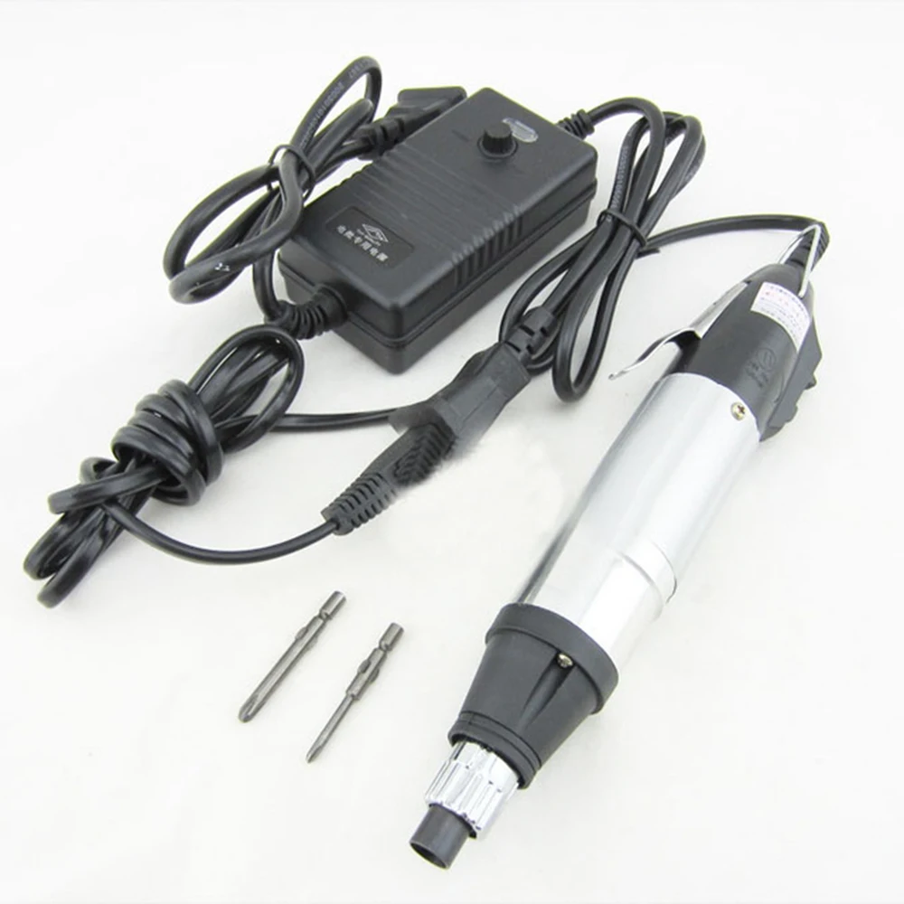

AC110-220V battery screwdriver DC Powered Electric Screwdriver with Bits Stepless Speed Regulation Repair Tool