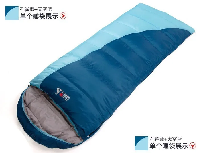3 сезона спальный мешок 230*80 см кемпинг спальный мешок(2 шт./партия) цвет можно выбрать