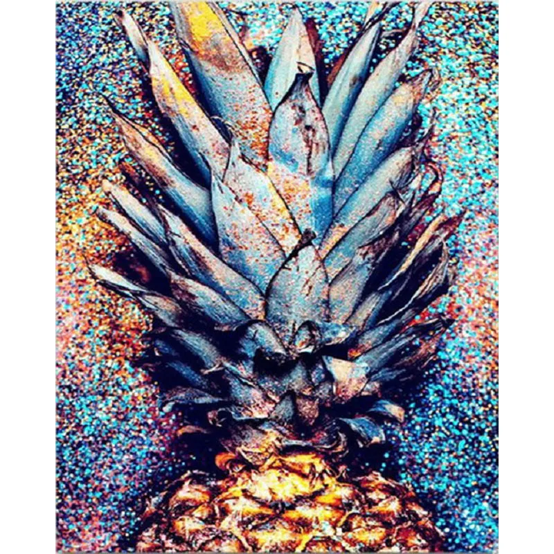 YIKEE diamond painting pineapple,diamond embroidery,diamond painting