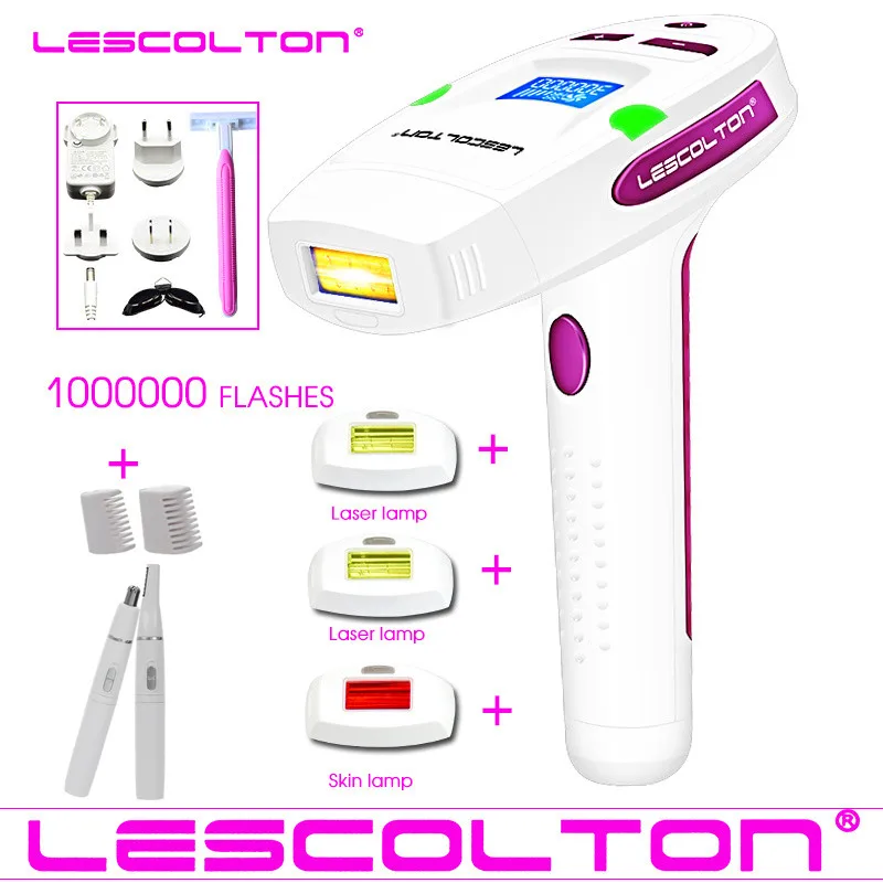11 Lescolton 1000000 раз IPL лазерная Машинка для удаления волос лазерный эпилятор для удаления волос триммер для постоянного бикини - Цвет: 11