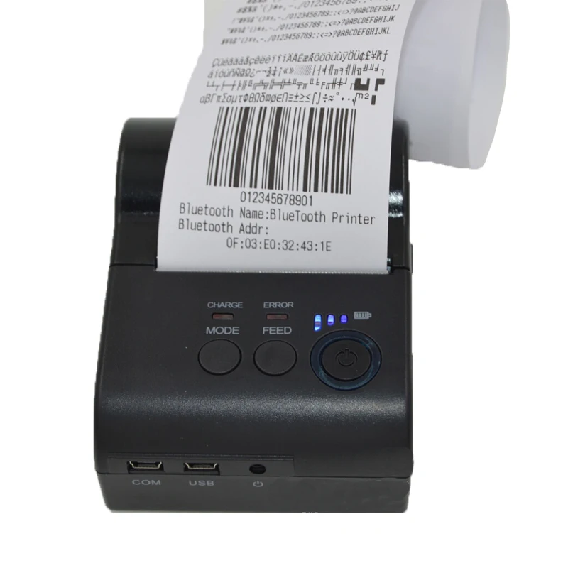 الحرارية 58 ملليمتر 5801MD usb pos الحرارية استلام الطابعة طابعة الباركود لالروبوت ويندوز