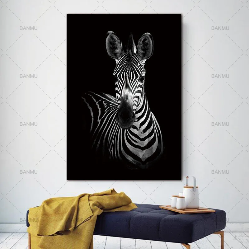 

Animal canvas painting Wall art Picture for Living Room Art poster Decoration Picture No Frame morden print wall print