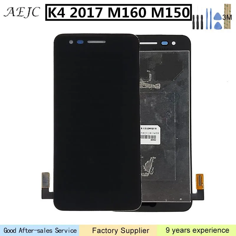 5 &quotдля LG K4 2017 M160 M150 M151 M160E ЖК-экран с кодирующий преобразователь сенсорного