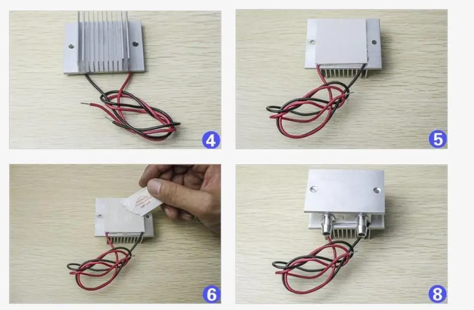 DIY термоэлектрическая система охлаждения Пельтье+ вентилятор+ TEC1-12706 автомобиля