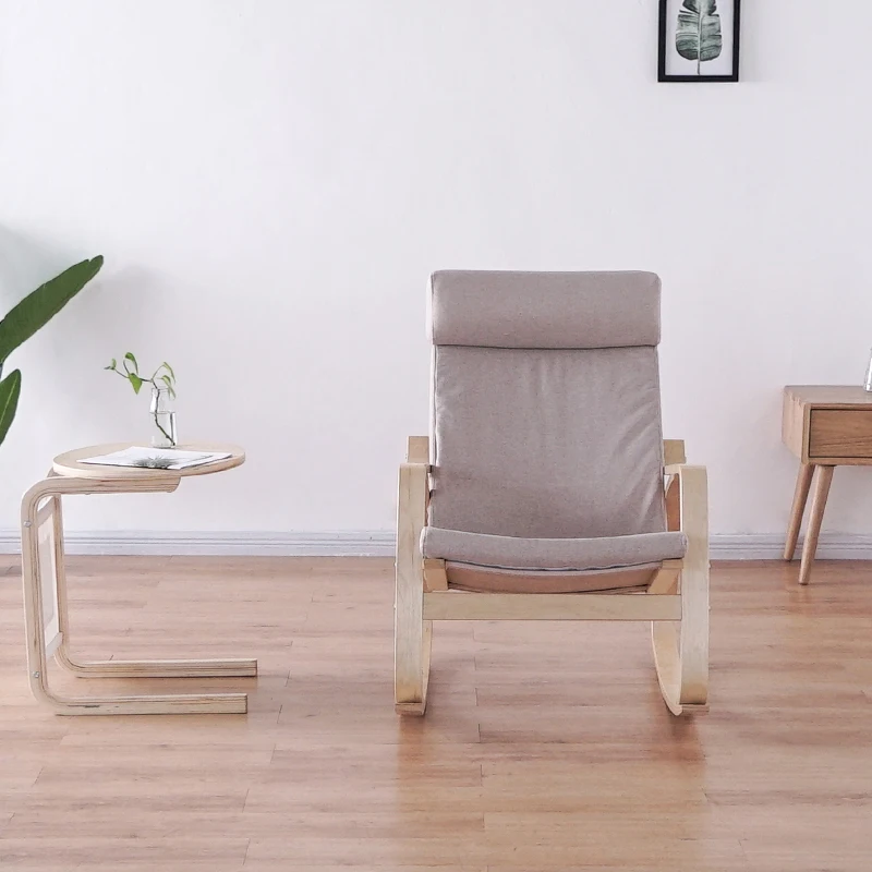 Скандинавский ленивый стул-качалка, диван, балкон, кресло для отдыха для беременных женщин, кресло-качалка для взрослых