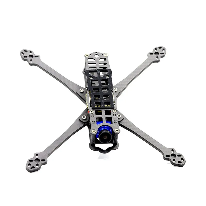 

B6FPV 265mm Wheelbase 5mm Arm 3K Carbon Fiber Freestyle Drone Frame Kit for RC FPV Racing Quadcopter Spare Parts Accessories