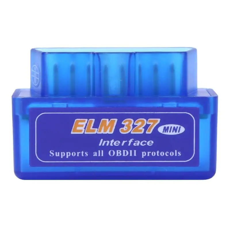 Мини ELM327 Bluetooth V2.1 Автомобильная диагностика obd-ii инструмент ELM 327 OBD2 авто автомобильный шнур сканер для Android Symbian крутящий момент/PC