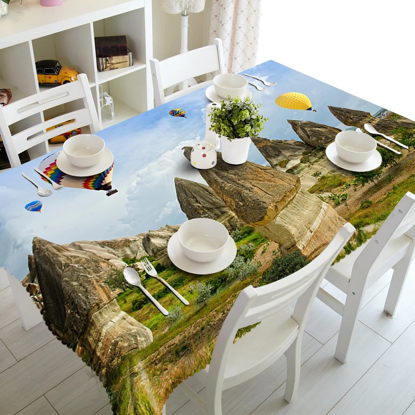 

Good-looking stones in the mountains 3d Tablecloth Forest Guardian Unicorn Stereo Tablecloth Tapestry