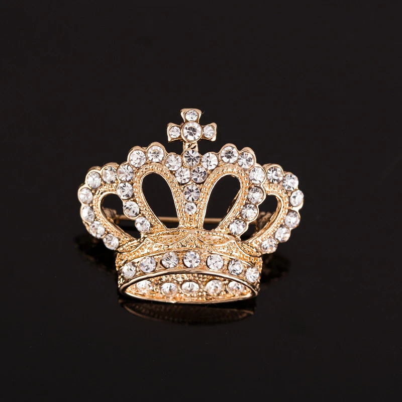 Rhinestone Короны Броши Цинковый Сплав Тиара Контактный женские Аксессуары Оптовая