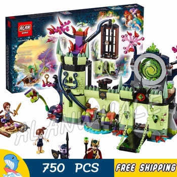 

750pcs Fairy Breakout from the Goblin King's Fortress 10699 Figure Building Blocks Children Toys Compatible With LagoING Elves