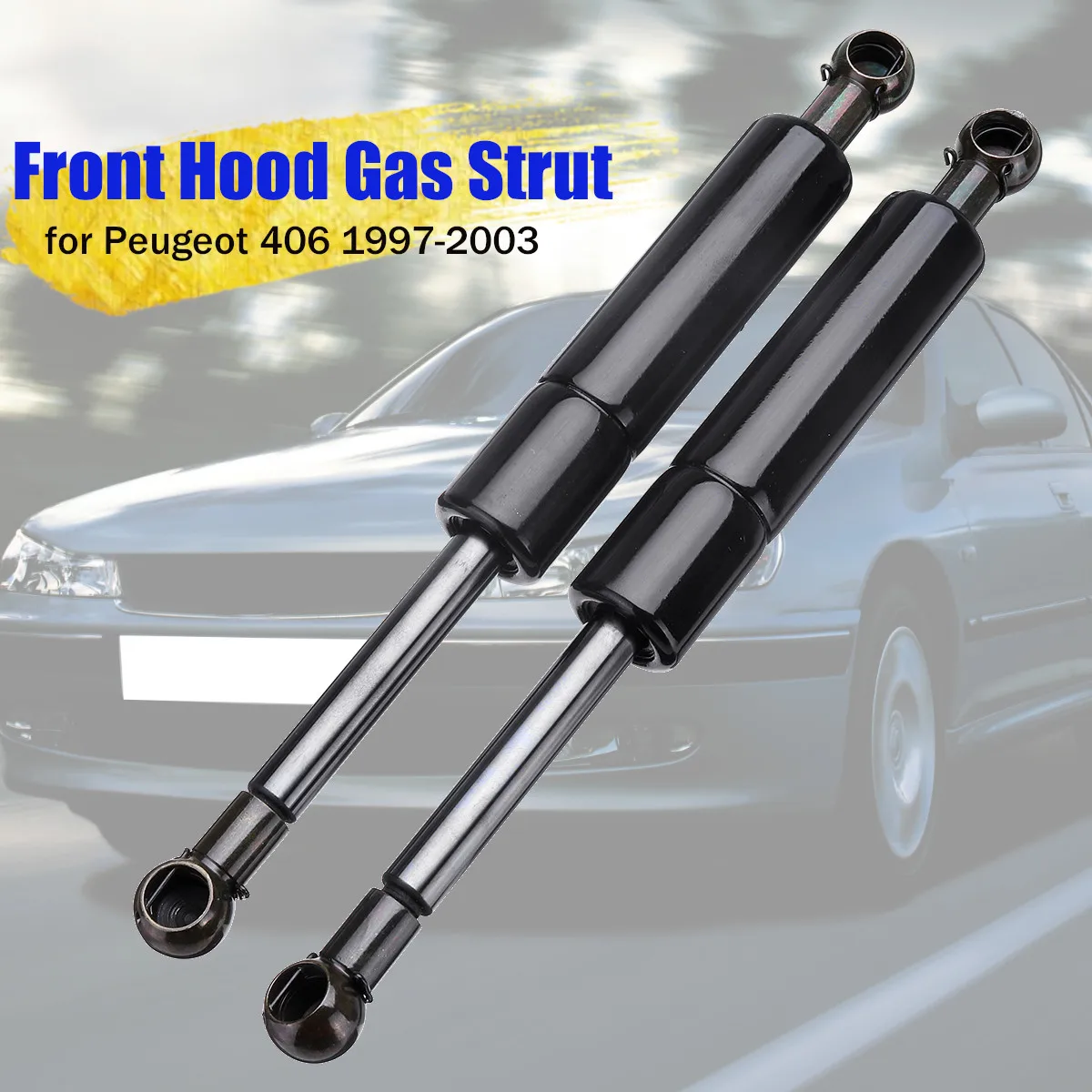 

2pcs Car Font Hood Bonnet Gas Struts Shock Struts Spring Lift Support For Peugeot 406 1995-2005 For Skoda 1997-2003