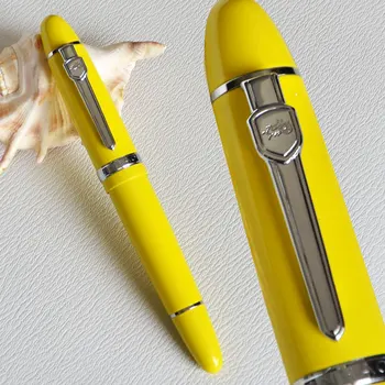 

JINHAO 159 YELLOW AND SILVER ROLLER BALL PEN YELLOW COPPER BLUE GREEN ORANGE PURPLE BLACK 19 COLORS FOR CHOOSE
